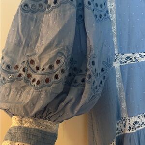 LoveShackFancy Puff Sleeve Dress